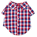 Red. white and Blue Dog Shirt