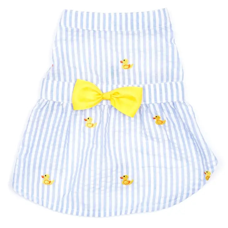 Rubber Ducky Dog Dress