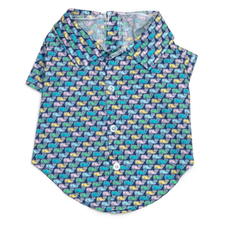 Mini Whale Dog Shirt